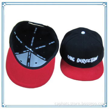2015 Hot Design Custom Flat Bill Two Tones Fashion 3D Embroidery Logo Snapback Hat Hip Hop Caps (SHXE-012305)